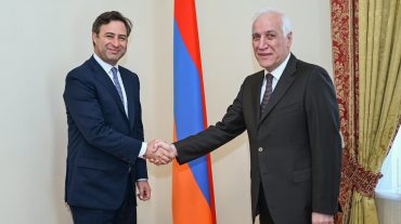 Նախագահ Վահագն Խաչատուրյանն ընդունել է «Կորպորասիոն Ամերիկա օդանավակայաններ» ընկերության գործադիր տնօրեն Մարտին Էռնեկյանին
