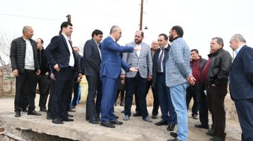 Ջրային կոմիտեի նախագահը Արմավիրի մարզում ծանոթացել է ոռոգման համակարգերի հիմնանորոգման աշխատանքներին