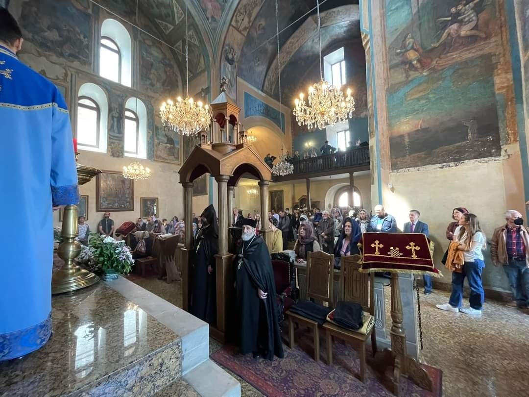 Թբիլիսիի Սուրբ Գևորգ առաջնորդանիստ եկեղեցում տեղի է ունեցել բարեխոսական արարողություն՝ ի հիշատակ Հայոց ցեղասպանության սրբադասված զոհերի