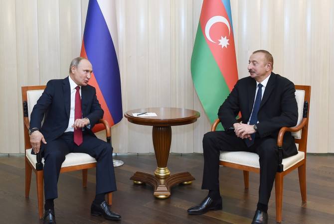 Վլադիմիր Պուտինը հեռախոսազրույց է ունեցել Իլհամ Ալիևի հետ