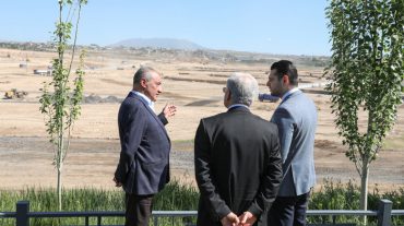 Փոխվարչապետ Մաթևոսյանին ներկայացվել է Երևանի Տիչինայի փողոցին և «Հյուսիս-հարավ» մայրուղուն հարող թաղամասում մեկնարկած քաղաքաշինական ծրագիրը