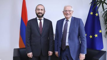 Արարատ Միրզոյանն առանձնազրույց է ունեցել  Ժոզեպ Բորելի հետ