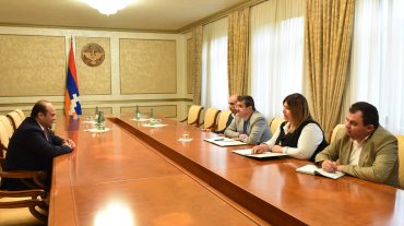 ԱՀ նախագահն ընդունել է ՀՀ աշխատանքի և սոցիալական հարցերի նախարարին
