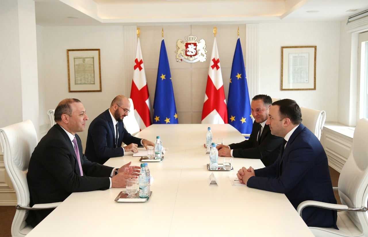 Արմեն Գրիգորյանը Վրաստանի վարչապետին է ներկայացրել հայ-թուրքական հարաբերությունների կարգավորման գործընթացի ընթացքը