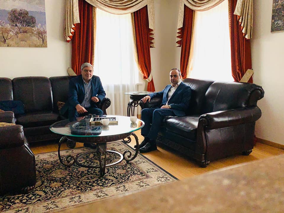 Դավիթ Խաչատրյանը Վիլնյուսում դեսպան Հովհաննես Իգիթյանի հետ քննարկել է կենսաթոշակային ոլորտում առկա մարտահրավերները