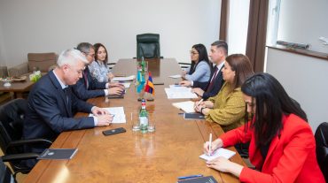 Քննարկվել են ՀՀ մարզերի և Ղազախստանի ակիմաթների միջև միջտարածաշրջանային համագործակցության զարգացման վերաբերյալ հարցեր