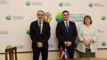 Շրջակա միջավայրի նախարարի տեղակալն ընդունել է Շվեդիայի դեսպանին