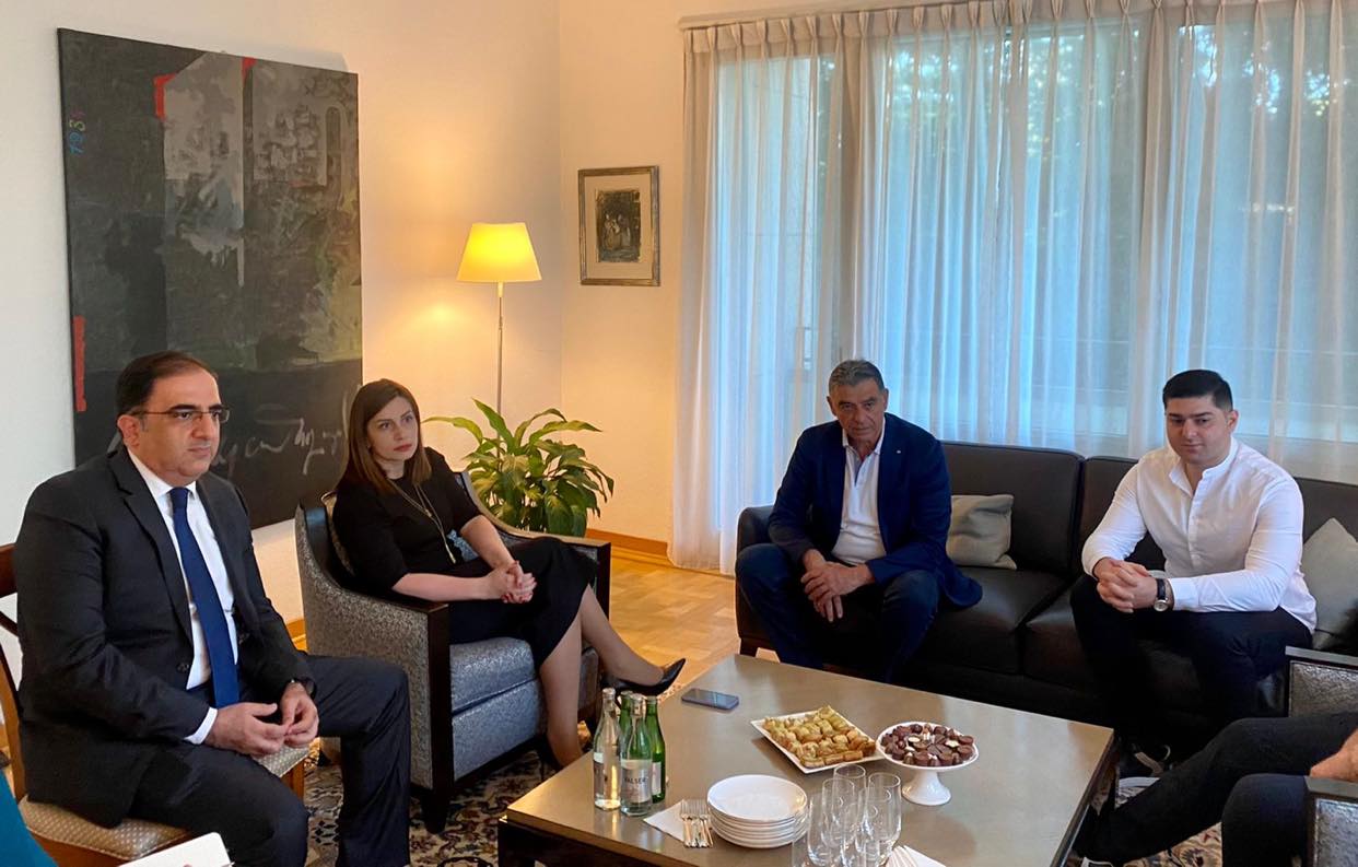 Անահիտ Ավանեսյանը հանդիպել է շվեյցարահայ բժիշկների հետ