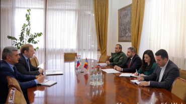 Արմեն Փամբուխչյանն ընդունել է «Հարավկովկասյան երկաթուղի» ՓԲԸ գլխավոր տնօրեն Ալեքսեյ Մելնիկովին