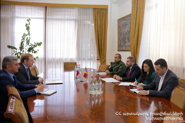 Արմեն Փամբուխչյանն ընդունել է «Հարավկովկասյան երկաթուղի» ՓԲԸ գլխավոր տնօրեն Ալեքսեյ Մելնիկովին