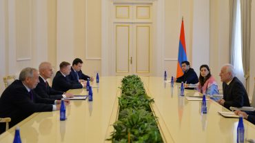 Նախագահ Վահագն Խաչատուրյանն ընդունել է Ռուսաստանի սպորտի նախարարին