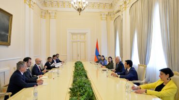 Նախագահ Վահագն Խաչատուրյանն ընդունել է Իտալիայի խորհրդարանական պատվիրակությանը