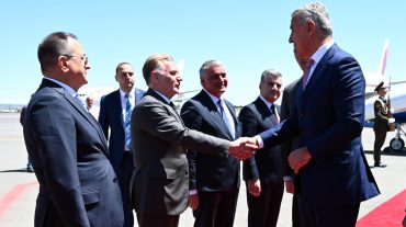 Պաշտոնական այցով Հայաստան է ժամանել Չեռնոգորիայի նախագահ Միլո Ջուկանովիչը