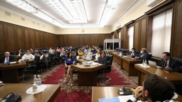 ԵՄ Թվինինգ ծրագրի շրջանակներում քննարկմանը մասնակցել են Հայաստանի, Իտալիայի և Հունաստանի խորհրդարանների աշխատակիցները