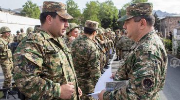 Իրականացվել է մարտական հերթապահության հերթափոխ