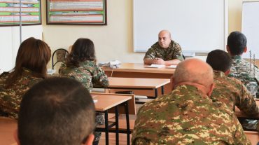 Զորամասերի բուժծառայության պետերի հետ անցկացվել է հավաք-խորհրդակցություն