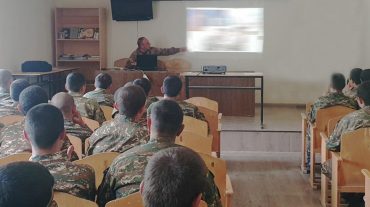 Զորամասերում անցկացվել են հրահանգչամեթոդական պարապմունքներ