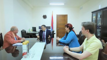 Կարեն Գիլոյանն ընդունել է գեղասահքի լեգենդար մարզիչ Ալեքսեյ Միշինին