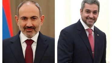 Վարչապետ Փաշինյանն Անկախության օրվա առթիվ շնորհավորական ուղերձ է հղել Պարագվայի նախագահին