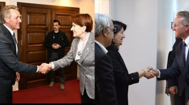 Թուրքիայում ԱՄՆ դեսպանը հանդիպել է ընդդիմադիր կուսակցությունների առաջնորդների հետ
