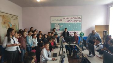 Վարդենիկ գյուղի թիվ 1 հիմնական դպրոցում բացվել է «Արմաթ» ինժեներական լաբորատորիա