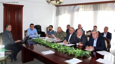 Քննարկվել են Սյունիքի մարզի հեռագնա արոտավայրեր անասնագլխաքանակի արոտահանման հարցերը