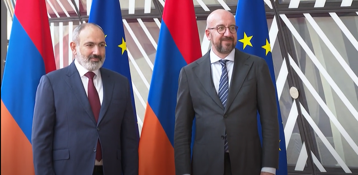 Նիկոլ  Փաշինյանն առանձնազրույց է ունեցել Եվրոպական խորհրդի նախագահի հետ