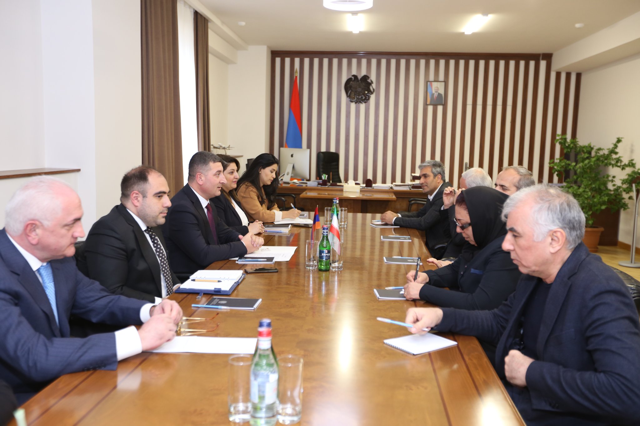 ՏԿԵ նախարարը և Իրանի գազի ազգային ընկերության տնօրենը անդրադարձել են գազ՝ էլեկտրաէներգիայի դիմաց ծրագրով նոր պայմանագրի կնքման հարցերը