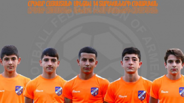 «Ուրարտուի» 5 ֆուտբոլիստ հրավիրվել է Հայաստանի Մ-14 հավաքական