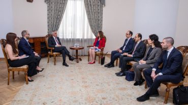 Փոխվարչապետ Մհեր Գրիգորյանն ընդունել է ԱՄՀ հայաստանյան առաքելության նորանշանակ ղեկավարին
