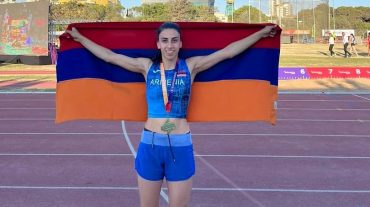 Էլլադա Ալավերդյանը` Եվրոպայի փոքր երկրների աթլետիկայի առաջնության հաղթող