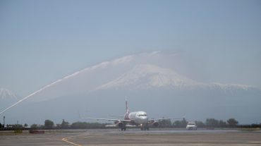Ղազախական FlyArystan ավիաընկերության ինքնաթիռն այսօր առաջին անգամ վայրէջք է կատարել «Զվարթնոց» օդանավակայանում