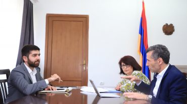 Էկոնոմիկայի նախարարի տեղակալը հանդիպել է Հայաստանում Պարենի և գյուղատնտեսության կազմակերպության ներկայացուցչի հետ