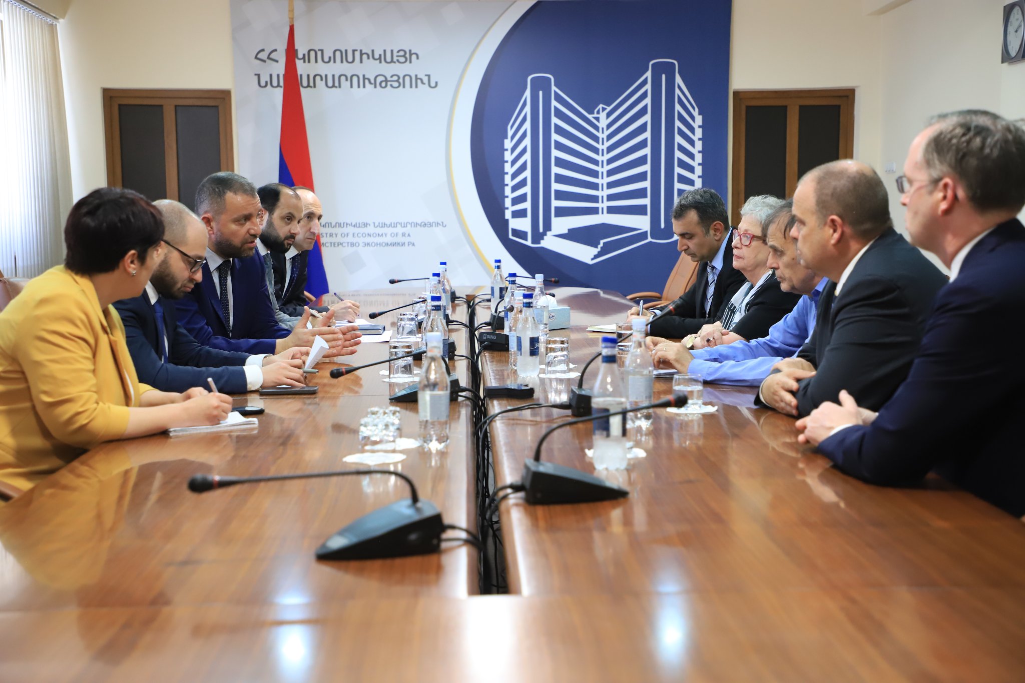 Վահան Քերոբյանն ընդունել է Հայաստանում ԵՄ պատվիրակության ղեկավար, դեսպան Անդրեա Վիկտորինին