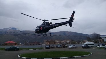 Մեկ օրում Սյունիքի մարզից սանավիացիայի ուղղաթիռներով երկու երեխա է տեղափոխվել «Սուրբ Աստվածամայր» ԲԿ