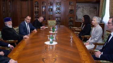 Ամենայն Հայոց կաթողիկոսն ընդունել է Վենետիկի հանձնաժողովի նախագահին