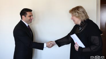 Ալեն Սիմոնյանը հանդիպել է ԵԽ մարդու իրավունքների հանձնակատար Դունյա Միյատովիչի հետ
