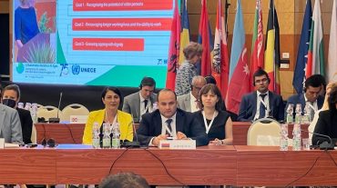 Նարեկ Մկրտչյանը ելույթ է ունեցել Հռոմում անցկացվող Ծերացման հարցերով նախարարական եռօրյա համաժողովին