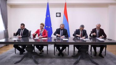Արարատ Միրզոյանը և Մարիա Պեյչինովիչ Բուրիչը մասնակցել են ԵԽ-ին ՀՀ անդամակցության 20-ամյակին նվիրված հուշածրարի մարման արարողությանը