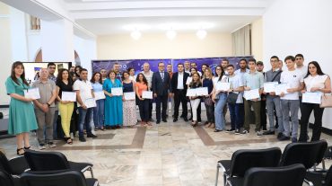 Python ծրագրավորման լեզվով դասընթացի շրջանավարտները ստացան ավարտական հավաստագրեր