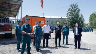 ԱԻ նախարար Արմեն Փամբուխչյանն աշխատանքային այցով Արարատի մարզում էր