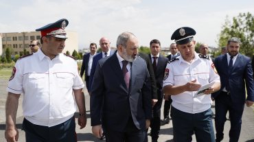 Ոստիկանության զորքերը երկիրը, ժողովրդին ապօրինի ոտնձգություններից պաշտպանելու գործառույթը կատարել են բարձր մակարդակով. Նիկոլ Փաշինյան