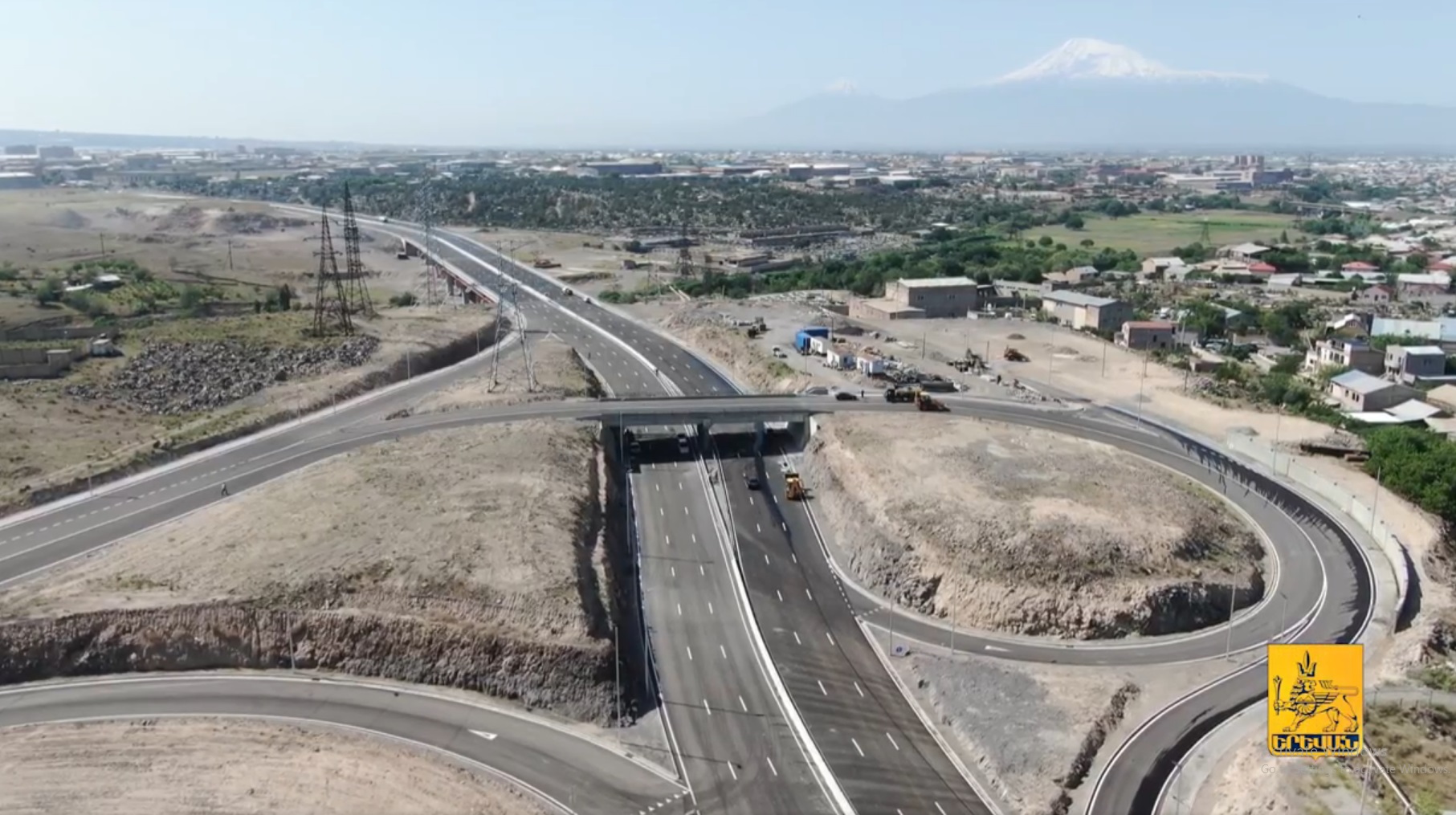 Երևանի արևմտյան օղակաձև ճանապարհի մաս կազմող Արգավանդ-Շիրակ ճանապարհահատվածն արդեն պատրաստ է