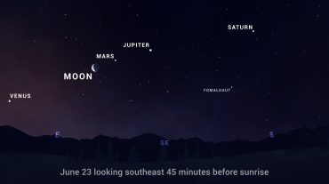 NASA-ն հրապարակել է մոլորակների շքերթի լուսանկարը