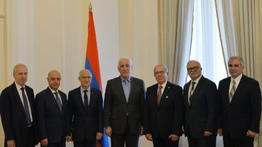 Նախագահ Վահագն Խաչատուրյանն ընդունել է Հայ ավետարանական եկեղեցու պատվիրակությանը