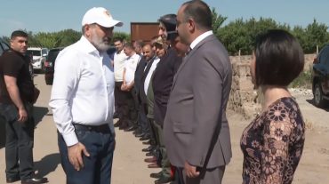 Աշխատանքային այցով Արարատի մարզում գտնվող ՀՀ վարչապետը եղել է Դեղձուտ համայնքում
