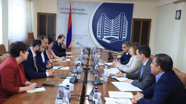 Վահան Քերոբյանը ընդունել է Նաթիա Նացվլիշվիլիին