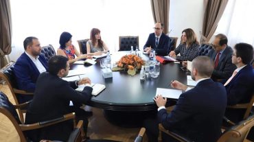 Վահան Քերոբյանն ընդունել է ԱՄՀ հայաստանյան առաքելության նորանշանակ ղեկավարին