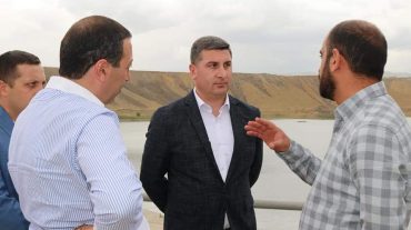 ՏԿԵ նախարարն այցելել է Ազատի ջրամբար