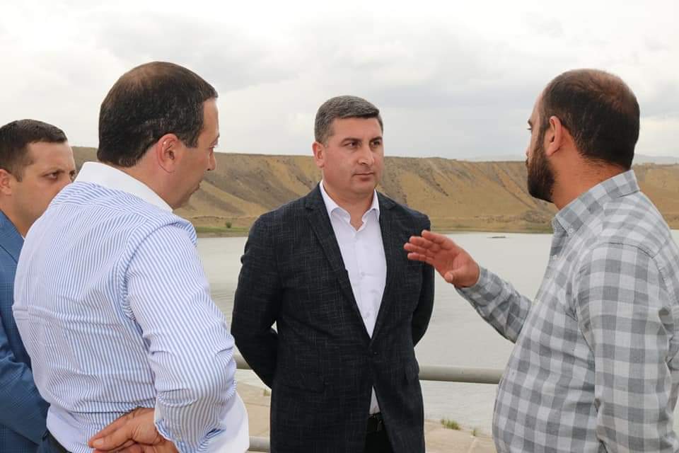 ՏԿԵ նախարարն այցելել է Ազատի ջրամբար